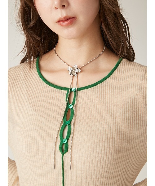 LILY BROWN（リリーブラウン）の「チョーカーネックレス（ネックレス・レディース・シルバー/ゴールド・FREE）」の8枚目の写真