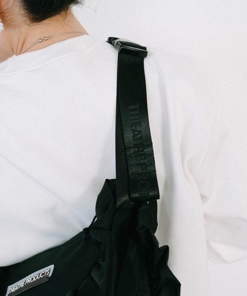 ナイロンフリルラウンドショルダーバッグL/500mlペットボトル