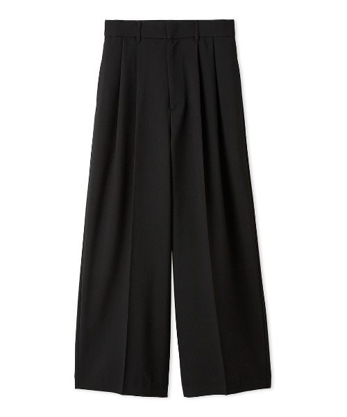 Mila Owen（ミラオーウェン）の「ドライタッチ2タックワイドパンツ（スラックス・レディース・その他/ピンク/ベージュ/ブラック・1/00/0）」の17枚目の写真