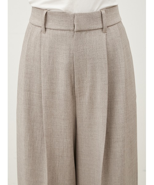 Mila Owen（ミラオーウェン）の「ドライタッチ2タックワイドパンツ（スラックス・レディース・その他/ピンク/ベージュ/ブラック・1/00/0）」の11枚目の写真