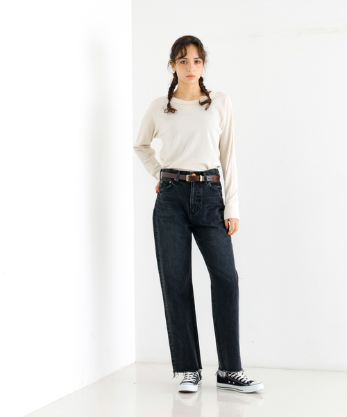 MASTER&Co(マスターアンドコー)の「【MASTER & CO】ブライドルレザーベルト / GOLDバックル / 24mm【WEB限定】(ベルト・レディース・ブラウン/ブラック・30)」の17枚目の写真