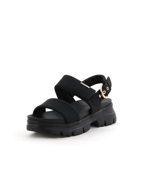 HIMIKO(ヒミコ)の「【HIMIKO】厚底パデットサンダル/651201(サンダル・レディース・ブラック/アイボリー/ブルー/ブラウン・X-LARGE/LARGE/MEDIUM/SMALL/X-SMALL/XX-LARGE)」の9枚目の写真