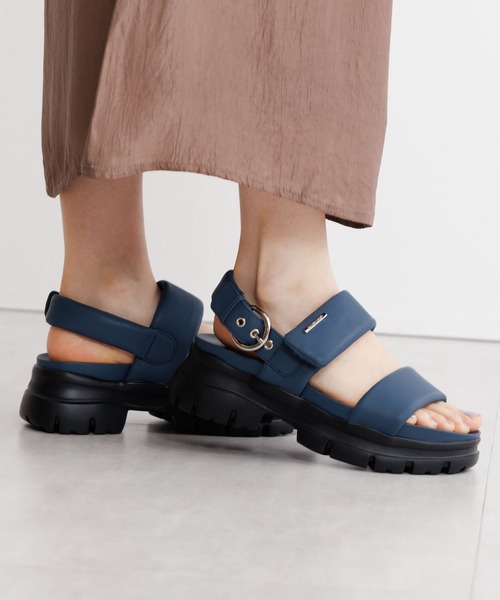 HIMIKO(ヒミコ)の「【HIMIKO】厚底パデットサンダル/651201(サンダル・レディース・ブラック/アイボリー/ブルー/ブラウン・X-LARGE/LARGE/MEDIUM/SMALL/X-SMALL/XX-LARGE)」の17枚目の写真