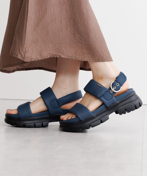 HIMIKO(ヒミコ)の「【HIMIKO】厚底パデットサンダル/651201(サンダル・レディース・ブラック/アイボリー/ブルー/ブラウン・X-LARGE/LARGE/MEDIUM/SMALL/X-SMALL/XX-LARGE)」の16枚目の写真