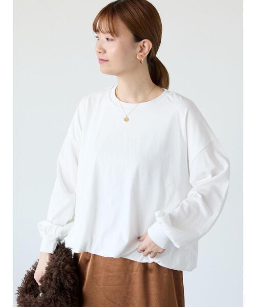 1097⭐︎裾バルーンカットソー Lugnoncure（ルノンキュール）の「裾バルーントップス（Tシャツ