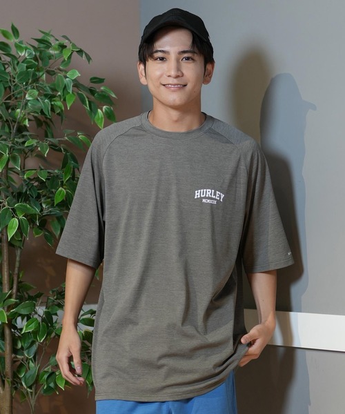 NEWERA Tシャツ 水陸両用 XL ラッシュガード ナイキ ハーレー 白 Hurley/ハーレー 半袖Tシャツ 水陸両用/ユーティリティー UVケア