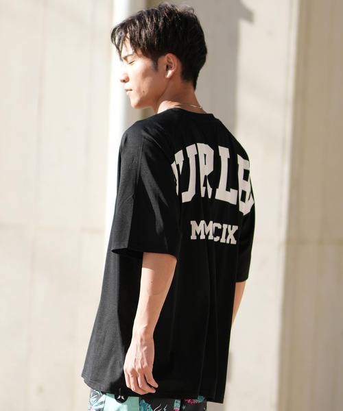Hurley (ハーレー)の「Hurley/ハーレー 水着 ラッシュガード 半袖 Tシャツ UVカット 吸水速乾 水陸両用 MUSS251035(ラッシュガード・メンズ・ブラック/ホワイト/カーキ/グレイッシュブルー・M/L/XL)」の17枚目の写真