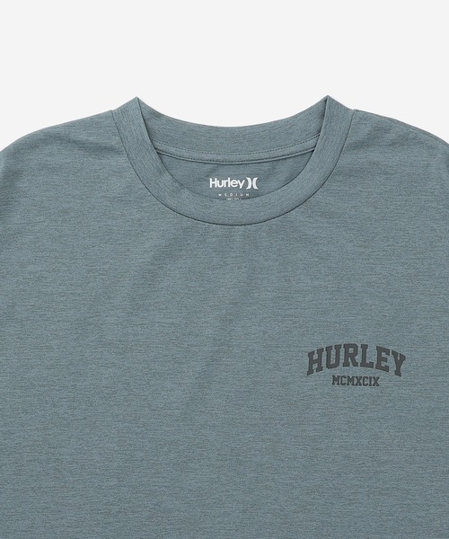 Hurley (ハーレー)の「Hurley/ハーレー 水着 ラッシュガード 半袖 Tシャツ UVカット 吸水速乾 水陸両用 MUSS251035(ラッシュガード・メンズ・ブラック/ホワイト/カーキ/グレイッシュブルー・M/L/XL)」の10枚目の写真