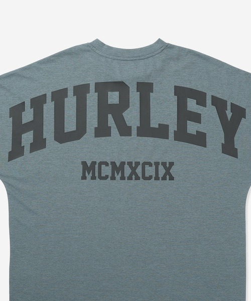 Hurley (ハーレー)の「Hurley/ハーレー 水着 ラッシュガード 半袖 Tシャツ UVカット 吸水速乾 水陸両用 MUSS251035(ラッシュガード・メンズ・ブラック/ホワイト/カーキ/グレイッシュブルー・M/L/XL)」の11枚目の写真