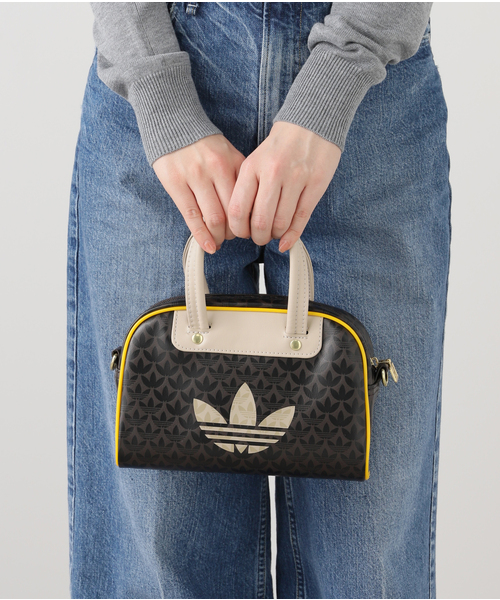 JOINT WORKS(ジョイントワークス)の「ADIDAS / アディダス MONO MINI BOWLI(ボストンバッグ・レディース・ブラウン・FREE)」の3枚目の写真