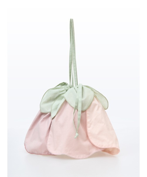PINK HOUSE（ピンクハウス）の「スイートピー花びらフリルバッグ（トートバッグ・レディース・ブラック系その他/パープル系その他/ピンク系その他・フリー）」の8枚目の写真