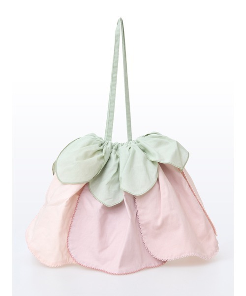 PINK HOUSE（ピンクハウス）の「スイートピー花びらフリルバッグ（トートバッグ・レディース・ブラック系その他/パープル系その他/ピンク系その他・フリー）」の9枚目の写真