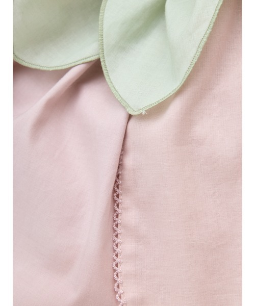 PINK HOUSE（ピンクハウス）の「スイートピー花びらフリルバッグ（トートバッグ・レディース・ブラック系その他/パープル系その他/ピンク系その他・フリー）」の4枚目の写真