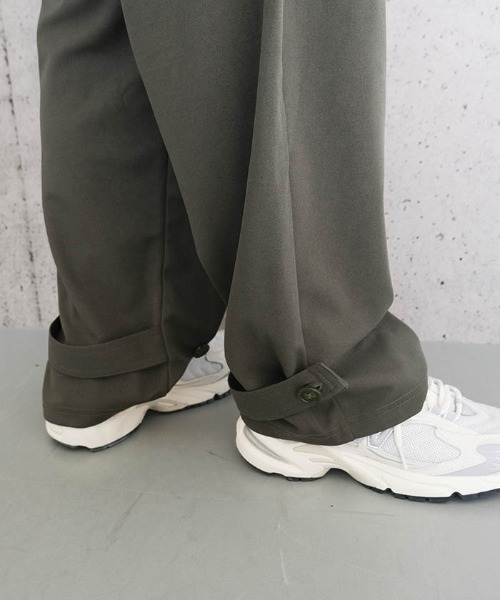 aquagarage(アクアガレージ)の「梨地カーゴパンツ(その他パンツ・レディース・グリーン/ダークグレー/ブラック・S/M/L)」の9枚目の写真