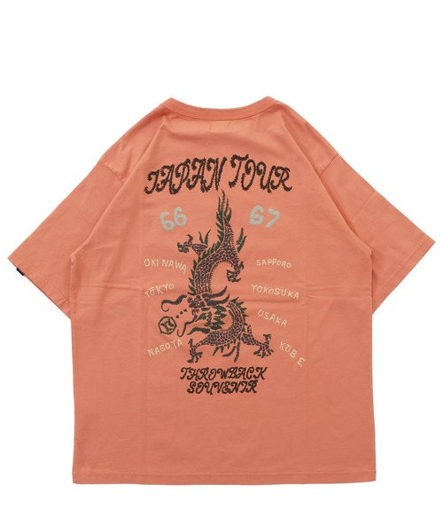 KRIFF MAYER(クリフメイヤー)の「スーベニアプリントT (龍)(Tシャツ/カットソー・メンズ・グレー/オフホワイト/コーラル/イエロー/チャコール・LARGE/X-LARGE/MEDIUM)」の2枚目の写真