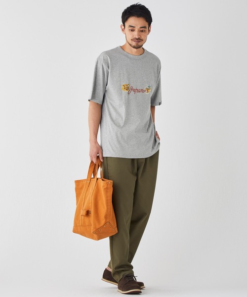 KRIFF MAYER(クリフメイヤー)の「スーベニアプリントT (龍)(Tシャツ/カットソー・メンズ・グレー/オフホワイト/コーラル/イエロー/チャコール・LARGE/X-LARGE/MEDIUM)」の7枚目の写真