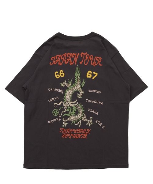 KRIFF MAYER(クリフメイヤー)の「スーベニアプリントT (龍)(Tシャツ/カットソー・メンズ・グレー/オフホワイト/コーラル/イエロー/チャコール・LARGE/X-LARGE/MEDIUM)」の19枚目の写真