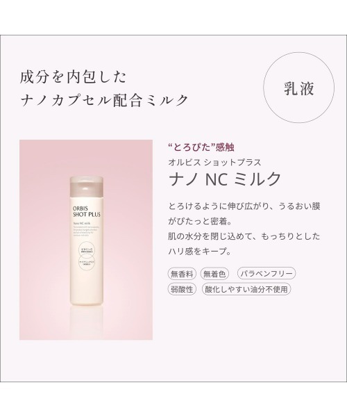 オルビス ショットプラス フェイシャルエマルジョン ボトル入り（ナノ