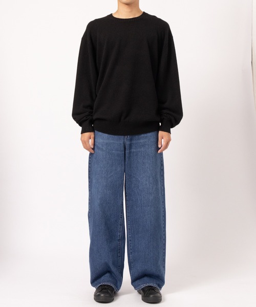gim context（ジムコンテキスト）の「Cashmere Long Sleeve Knit T-shirt（ニット/セーター・メンズ・レッド/ブラック/ブルー・XL/M）」の15枚目の写真