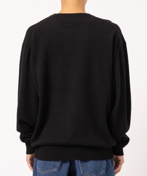 gim context（ジムコンテキスト）の「Cashmere Long Sleeve Knit T-shirt（ニット/セーター・メンズ・レッド/ブラック/ブルー・XL/M）」の12枚目の写真