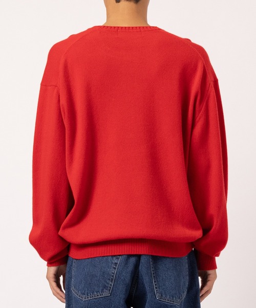 gim context（ジムコンテキスト）の「Cashmere Long Sleeve Knit T-shirt（ニット/セーター・メンズ・レッド/ブラック/ブルー・XL/M）」の21枚目の写真