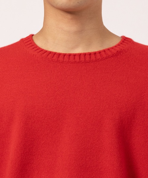 gim context（ジムコンテキスト）の「Cashmere Long Sleeve Knit T-shirt（ニット/セーター・メンズ・レッド/ブラック/ブルー・XL/M）」の20枚目の写真