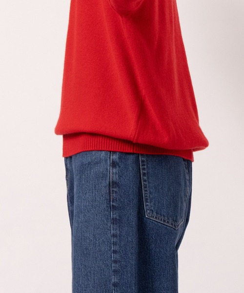 gim context（ジムコンテキスト）の「Cashmere Long Sleeve Knit T-shirt（ニット/セーター・メンズ・レッド/ブラック/ブルー・XL/M）」の18枚目の写真