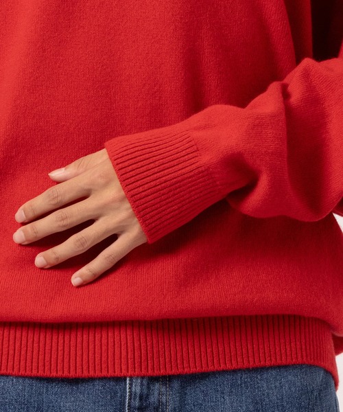 gim context（ジムコンテキスト）の「Cashmere Long Sleeve Knit T-shirt（ニット/セーター・メンズ・レッド/ブラック/ブルー・XL/M）」の16枚目の写真