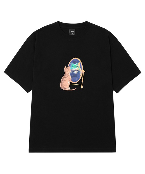 HUF(ハフ)の「MIRROR TEE(Tシャツ/カットソー・メンズ・ホワイト/ブラック・SMALL/XX-LARGE/X-LARGE/LARGE/MEDIUM)」の2枚目の写真