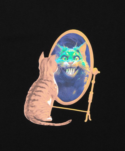 HUF(ハフ)の「MIRROR TEE(Tシャツ/カットソー・メンズ・ホワイト/ブラック・SMALL/XX-LARGE/X-LARGE/LARGE/MEDIUM)」の6枚目の写真