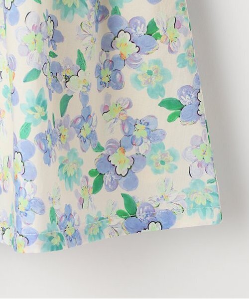 sense of wonder（センスオブワンダー）の「ブロードプリントワンピース（シャツワンピース・キッズ・ブルー/ラベンダー・80ｃｍ/90cm/100cm/110cm/120cm/130cm）」の8枚目の写真