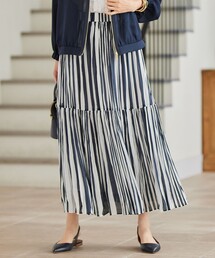 ハンドワッシャープリーツ スカート（スカート）｜自由区（ジユウク
