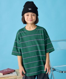 Auntie Rosa Holiday | オーバーサイズボーダーTEE(Tシャツ/カットソー)