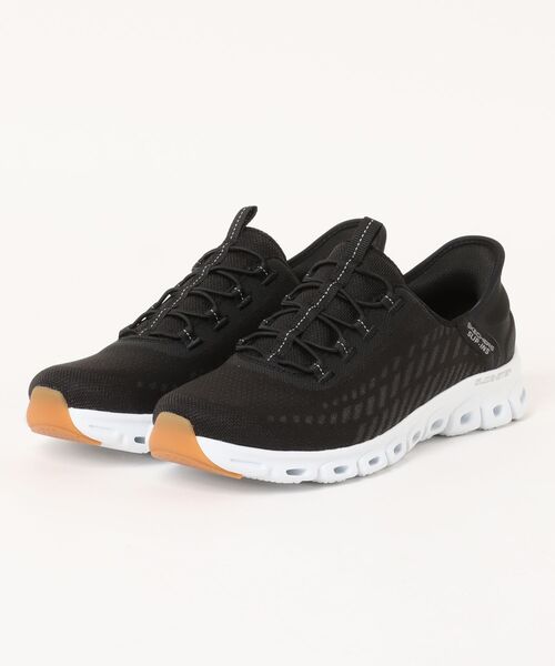 SKECHERS Slip-ins ダークグレー スニーカー SKECHERS Slip-ins ブラック/グレー スニーカー - メルカリ