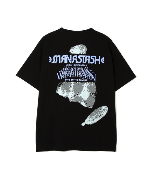 MANASTASH（マナスタッシュ）の「MANASTASH/マナスタッシュ/CiTee TIMESCAPE（Tシャツ/カットソー・メンズ・ミント/ホワイト/ブラック・XL/L/M/S）」の2枚目の写真