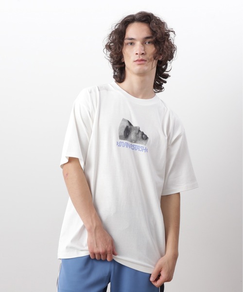 MANASTASH（マナスタッシュ）の「MANASTASH/マナスタッシュ/CiTee TIMESCAPE（Tシャツ/カットソー・メンズ・ミント/ホワイト/ブラック・XL/L/M/S）」の4枚目の写真