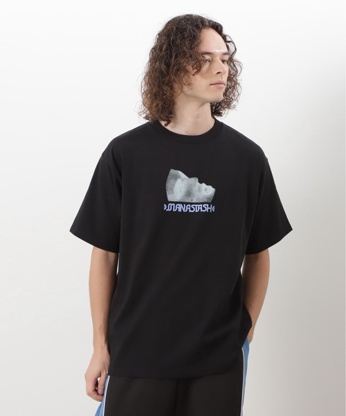 MANASTASH（マナスタッシュ）の「MANASTASH/マナスタッシュ/CiTee TIMESCAPE（Tシャツ/カットソー・メンズ・ミント/ホワイト/ブラック・XL/L/M/S）」の7枚目の写真