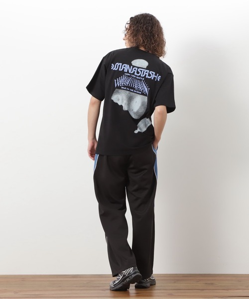 MANASTASH（マナスタッシュ）の「MANASTASH/マナスタッシュ/CiTee TIMESCAPE（Tシャツ/カットソー・メンズ・ミント/ホワイト/ブラック・XL/L/M/S）」の16枚目の写真