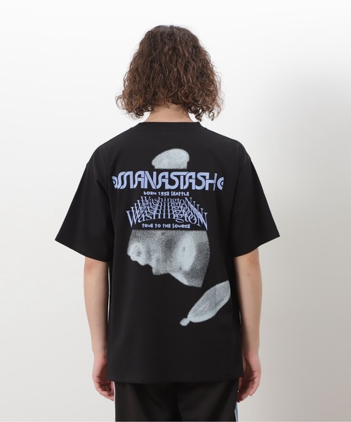 MANASTASH（マナスタッシュ）の「MANASTASH/マナスタッシュ/CiTee TIMESCAPE（Tシャツ/カットソー・メンズ・ミント/ホワイト/ブラック・XL/L/M/S）」の19枚目の写真