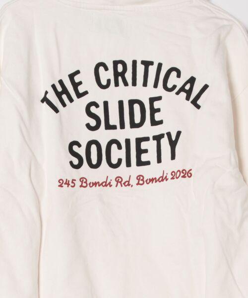 TCSS（ティーシーエスエス）の「HOODIECritical Slideクリティカルスライド(TCSS)ブランドロゴデザインフード付きプルパーカー（パーカー・メンズ・ホワイト/ブラック・LARGE/MEDIUM/X-LARGE）」の3枚目の写真