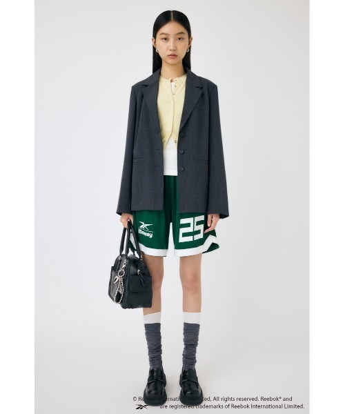 MOUSSY（マウジー）の「REEBOK BASKET GAME パンツ（その他パンツ・レディース・ブラック/ダークグリーン・FREE）」の7枚目の写真