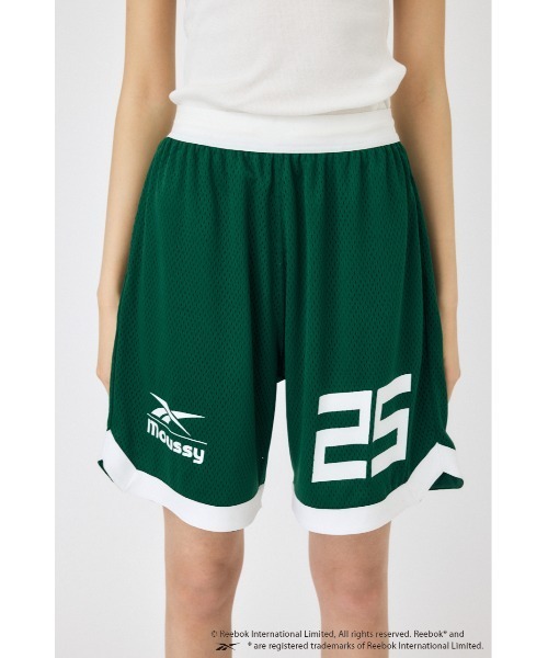 MOUSSY（マウジー）の「REEBOK BASKET GAME パンツ（その他パンツ・レディース・ブラック/ダークグリーン・FREE）」の9枚目の写真