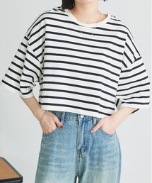ベーシック ショート丈 Tシャツ