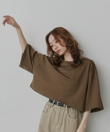 ベーシック ショート丈 Tシャツ