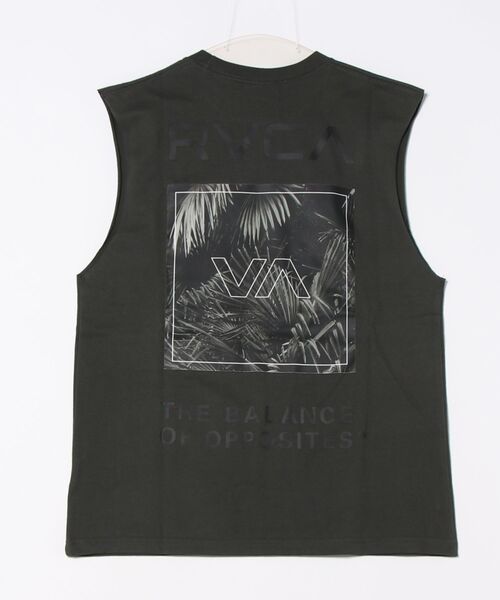 RVCA(ルーカ)の「RVCA メンズ PALM BOX TT タンクトップ 【2025年春夏モデル】/ルーカバックプリントカットオフタンクトップ(タンクトップ・メンズ・ブラック/ブラック系その他/ホワイト/グリーン系その他/ベージュ・SMALL/MEDIUM/LARGE/X-LARGE)」の15枚目の写真
