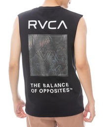 RVCA（ルーカ）の「RVCA メンズ PALM BOX TT タンクトップ 【2025年春夏モデル】/ルーカバックプリントカットオフタンクトップ（タンクトップ）」