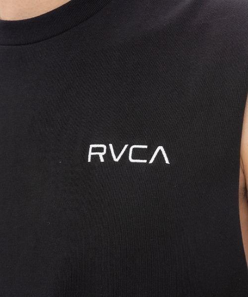 RVCA(ルーカ)の「RVCA メンズ PALM BOX TT タンクトップ 【2025年春夏モデル】/ルーカバックプリントカットオフタンクトップ(タンクトップ・メンズ・ブラック/ブラック系その他/ホワイト/グリーン系その他/ベージュ・SMALL/MEDIUM/LARGE/X-LARGE)」の11枚目の写真