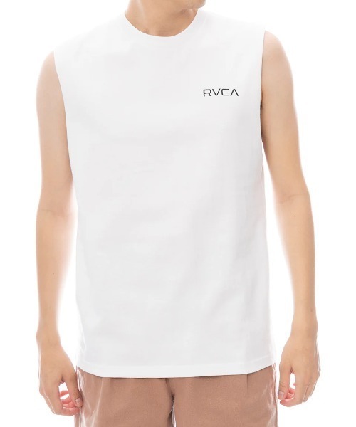 RVCA(ルーカ)の「RVCA メンズ PALM BOX TT タンクトップ 【2025年春夏モデル】/ルーカバックプリントカットオフタンクトップ(タンクトップ・メンズ・ブラック/ブラック系その他/ホワイト/グリーン系その他/ベージュ・SMALL/MEDIUM/LARGE/X-LARGE)」の6枚目の写真