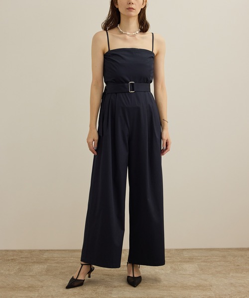 ROPE'(ロペ)の「コットンサテンオールインワン/洗える(つなぎ/オールインワン・レディース・ネイビー/ターコイズブルー・FREE)」の17枚目の写真