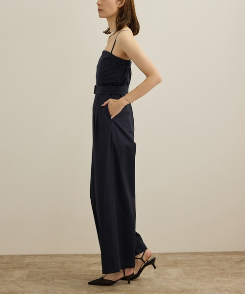 ROPE'(ロペ)の「コットンサテンオールインワン/洗える(つなぎ/オールインワン・レディース・ネイビー/ターコイズブルー・FREE)」の18枚目の写真